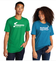 Adult Let's Play Music or Presto Logo T-shirt (Optional)